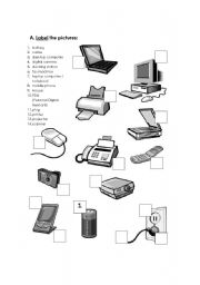 Free Printable Computer Worksheet