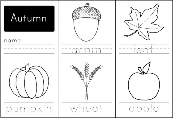 Free Printable Fall Worksheets