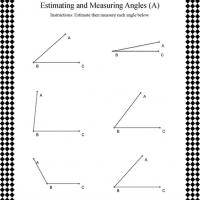 Free Printable Measuring Angle Worksheets