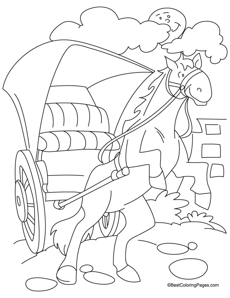 Horse Coloring Pages