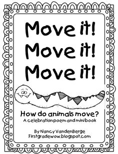 How Do Animals Move Worksheet