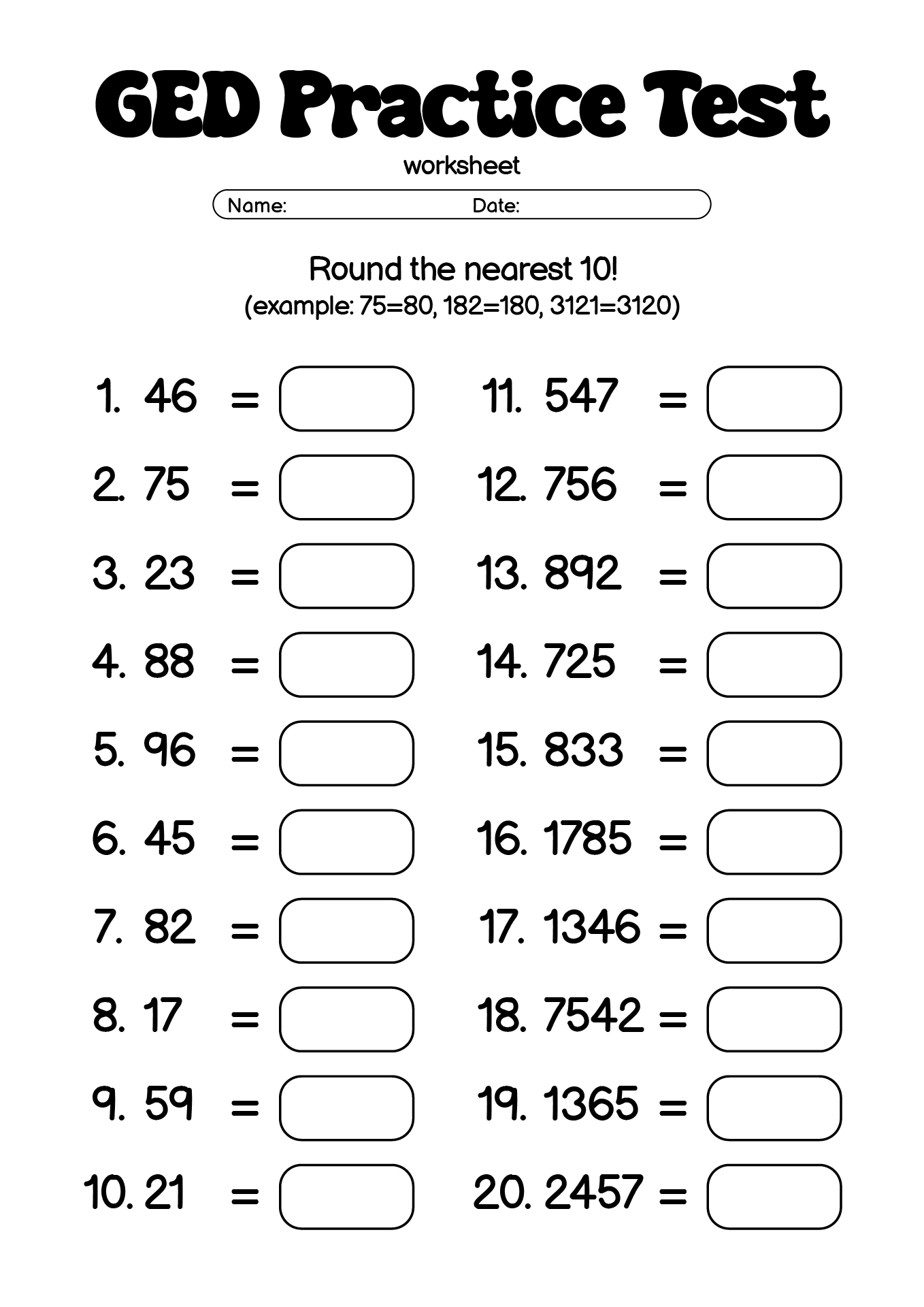 6 Printable GED Social Studies Worksheets Worksheeto