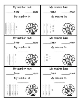 Adding Tens and Ones Place Value Worksheet