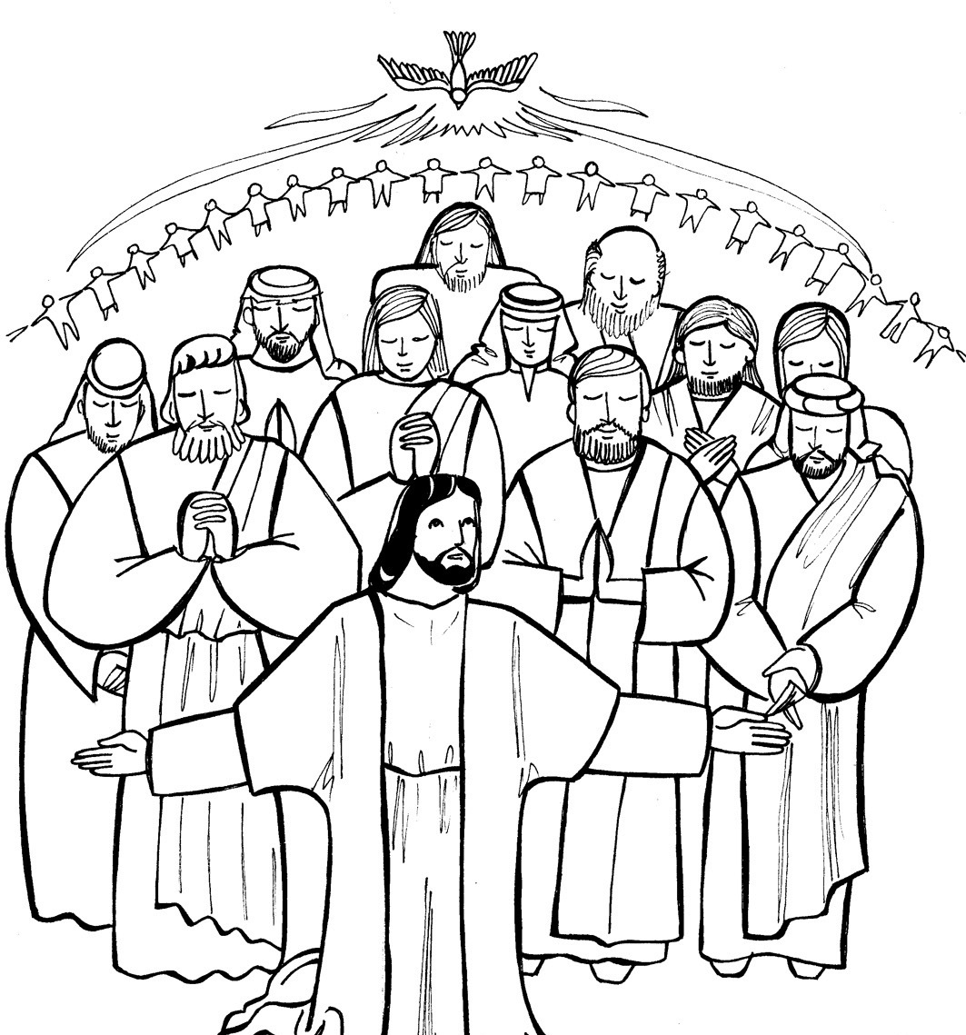 All Saints Day Coloring Pages Printable