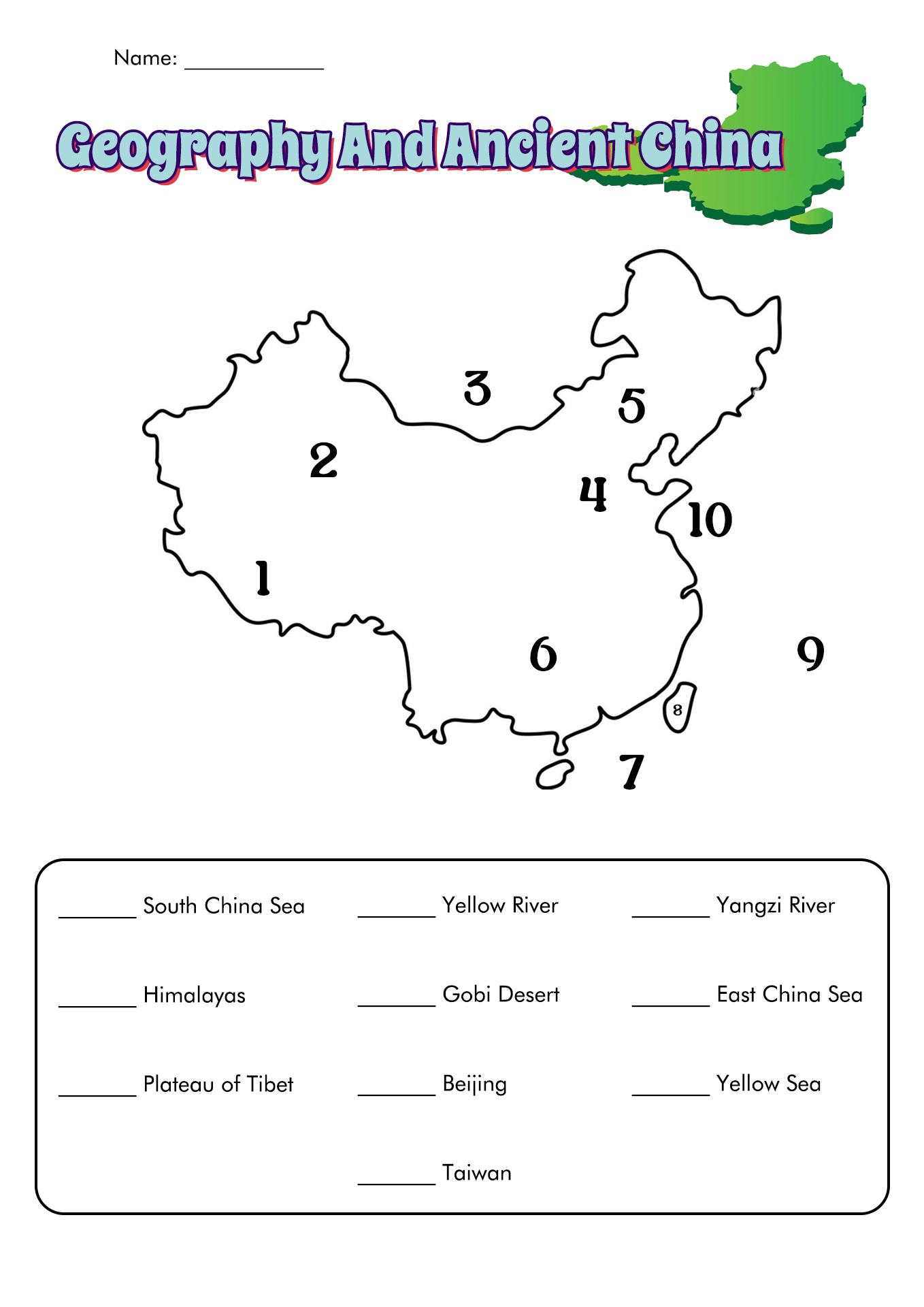 19 Five Themes Of Geography Worksheets Free PDF At Worksheeto