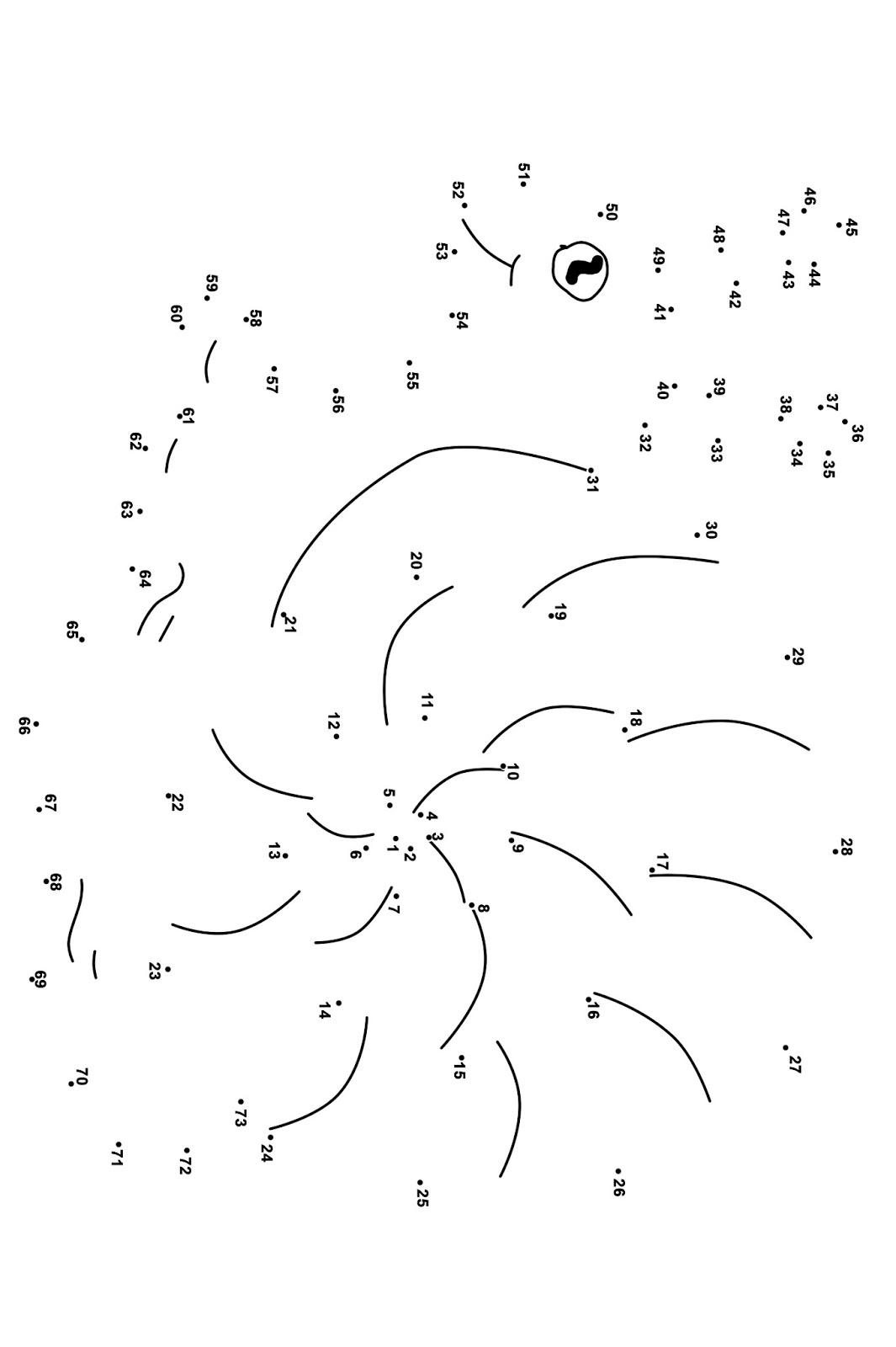 First Grade Dot to Dot Printables