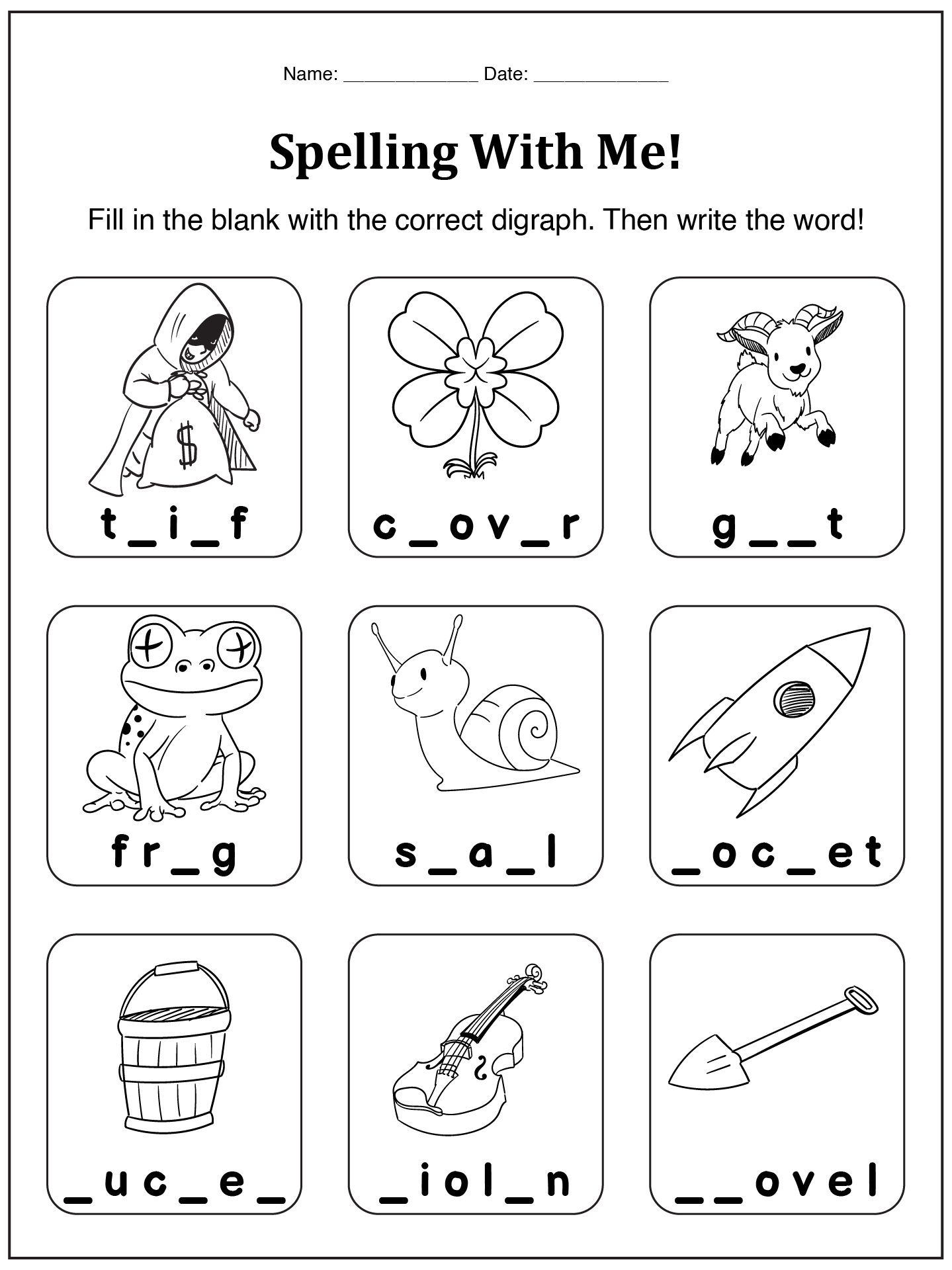 13 First Grade Phonics Worksheets Blends Worksheeto