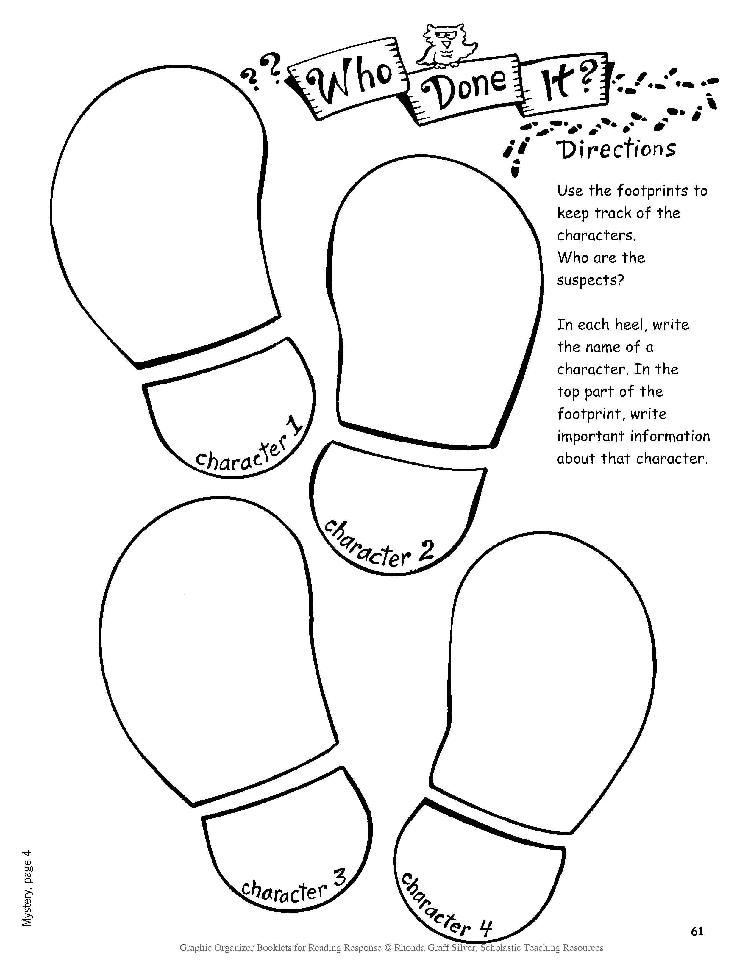 Mystery Graphic Organizer