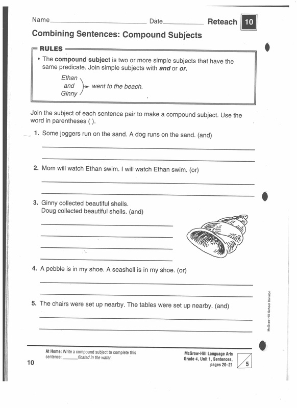 4th Grade Grammar Worksheets