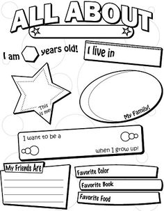 17 All About Me Birthday Worksheet / worksheeto.com