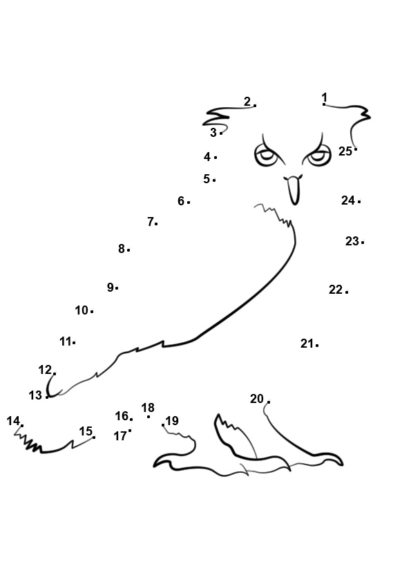 Pre-K Connect the Dot Number Worksheet