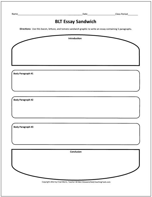 Writing Graphic Organizer