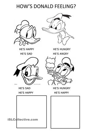 Donald Duck Worksheets