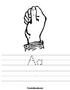 Sign Language Worksheets