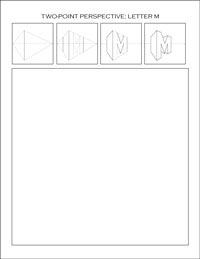 2-Point Perspective Worksheet