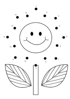 Connect the Dots 1 20 Printables for Preschoolers