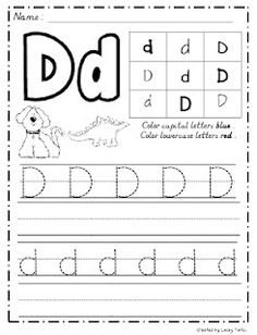 Free Letter Handwriting Worksheets