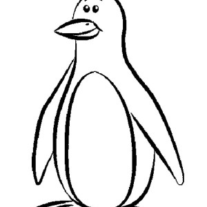 Penguin Coloring Pages