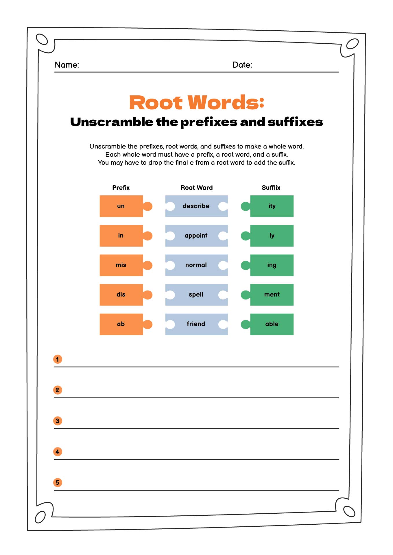 12 Prefix Re Worksheet Worksheeto