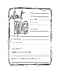 8 Best Images of About.me Worksheet For Teens - All About Me Activity ...