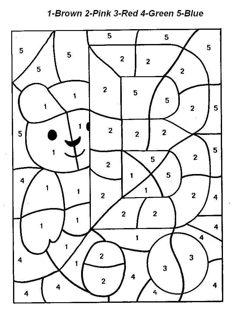 Alphabet color by number coloring pages