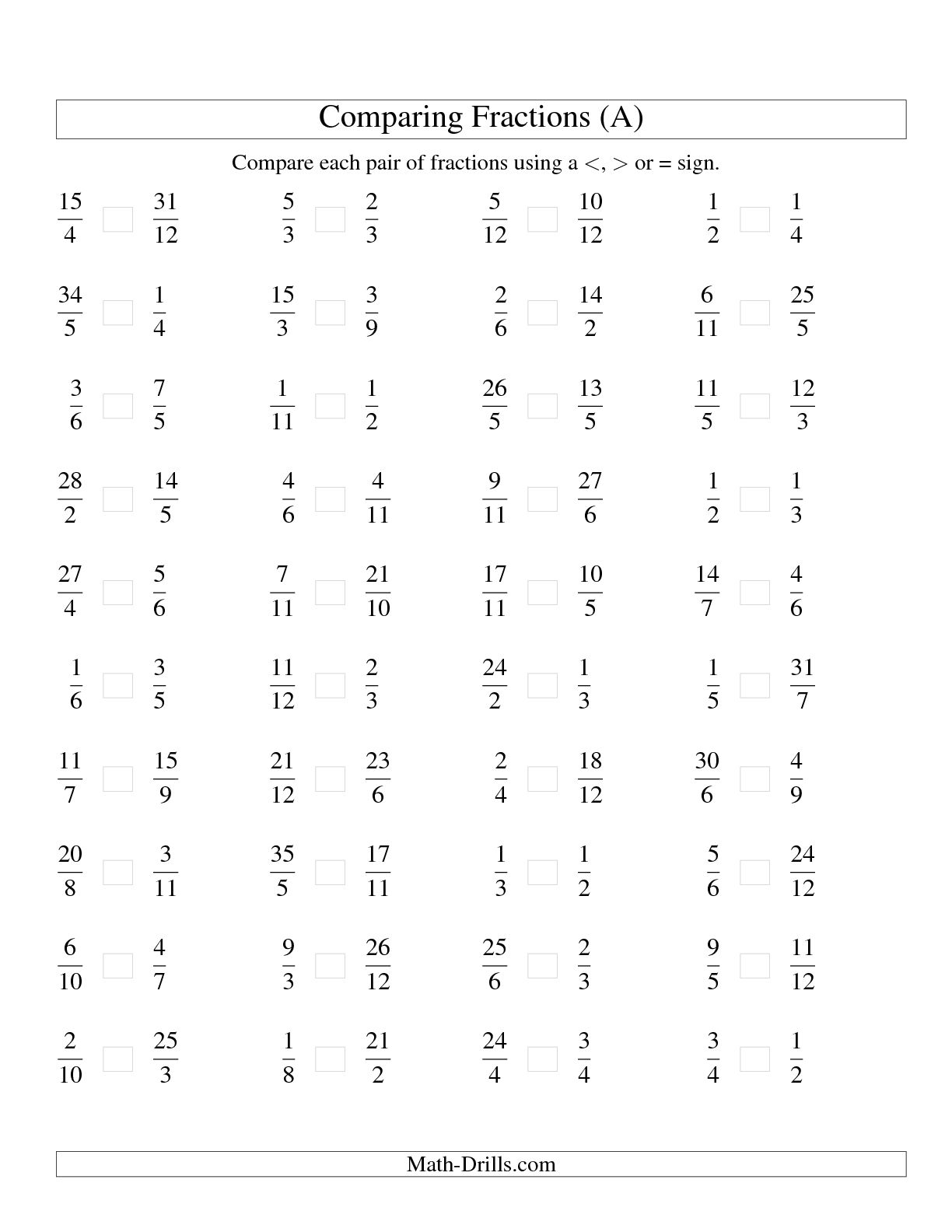 14 Basic First Grade Fractions Worksheets / worksheeto.com