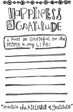 Free Printable Gratitude Journal Pages