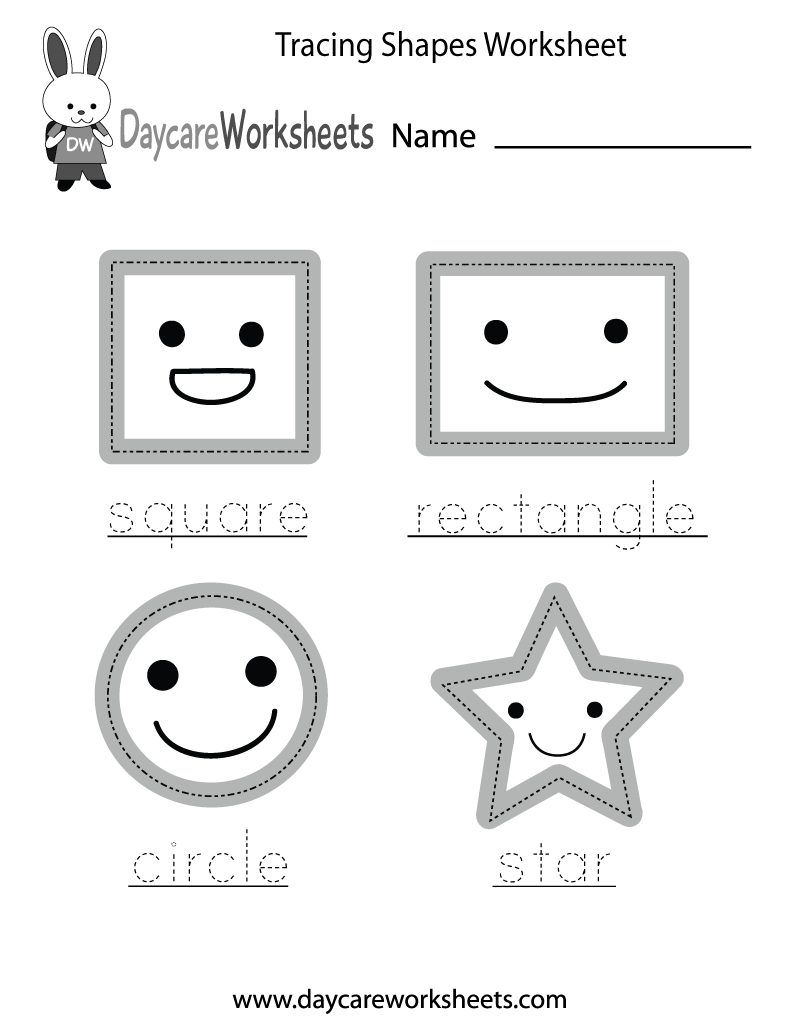 Free Printable Preschool Worksheets Shapes