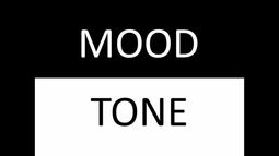 Literary Devices Tone and Mood