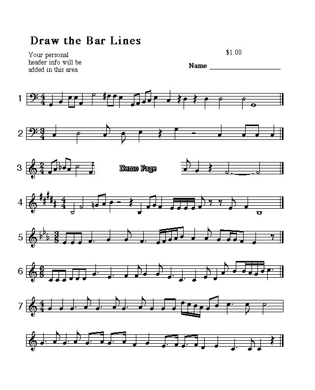 Teaching Rhythm Music Worksheets