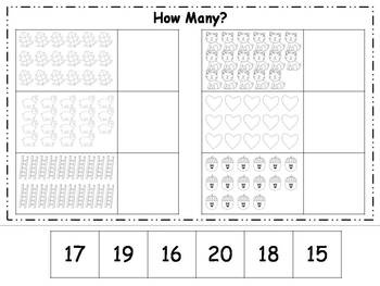 Teen Number Activities Kindergarten