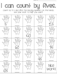 Counting By 5S Worksheets