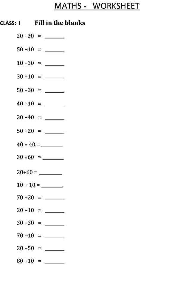 13 Best Images of Blank Printable Addition Worksheets - Blank Addition ...