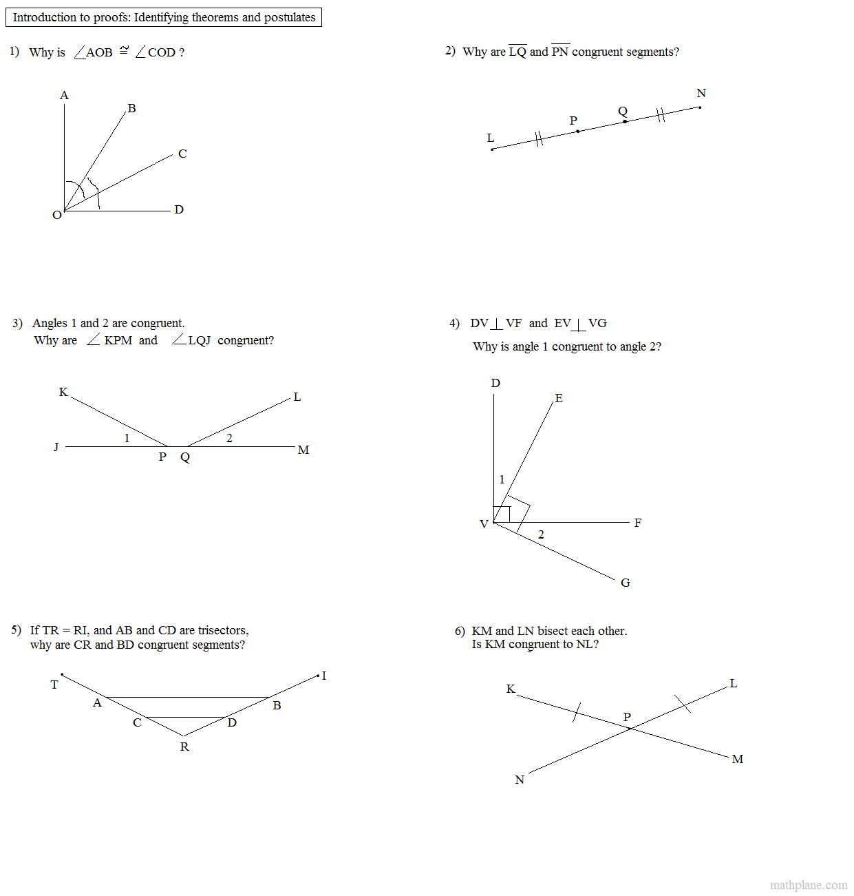 11 Overlapping Triangle Proofs Worksheets Worksheeto
