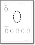 Number Zero Worksheet Preschool