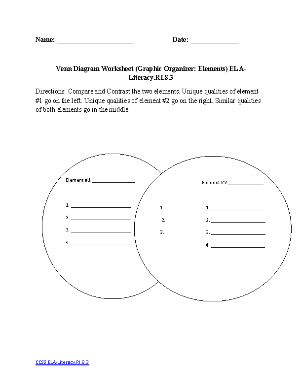 Reading Informational Text Worksheet