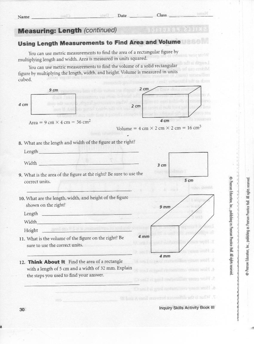 Science Extra Credit Worksheet