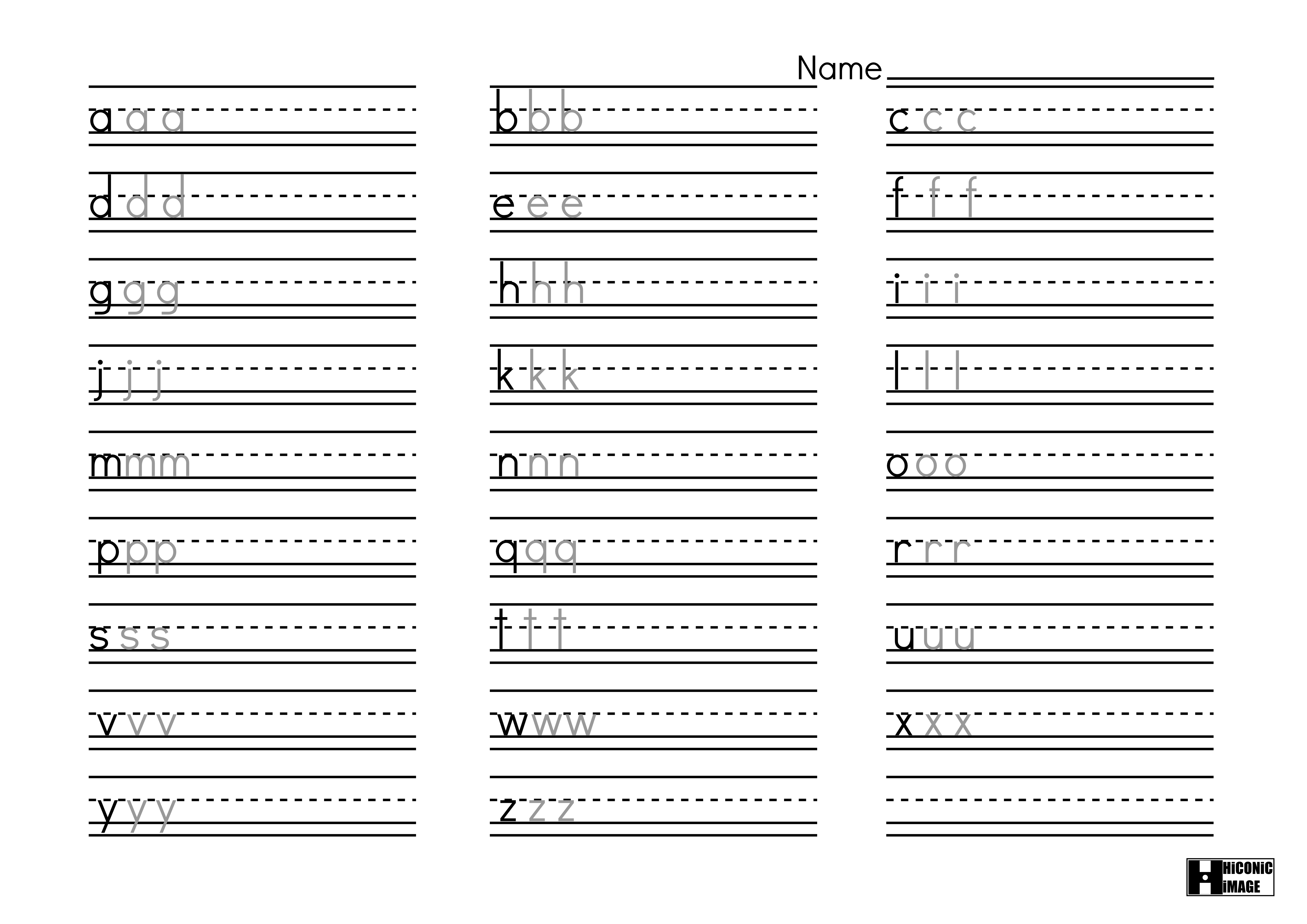 15 Alphabet Handwriting Practice Worksheets Worksheeto