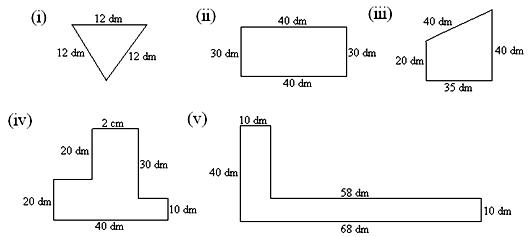 Area Perimeter Worksheets 6th Grade