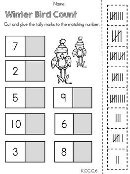 Common Core Kindergarten Math Worksheets