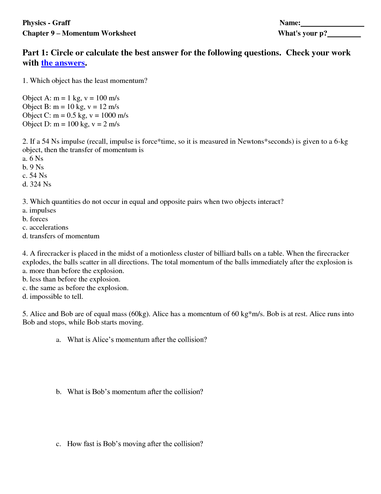 15 Energy Worksheets Middle School Worksheeto