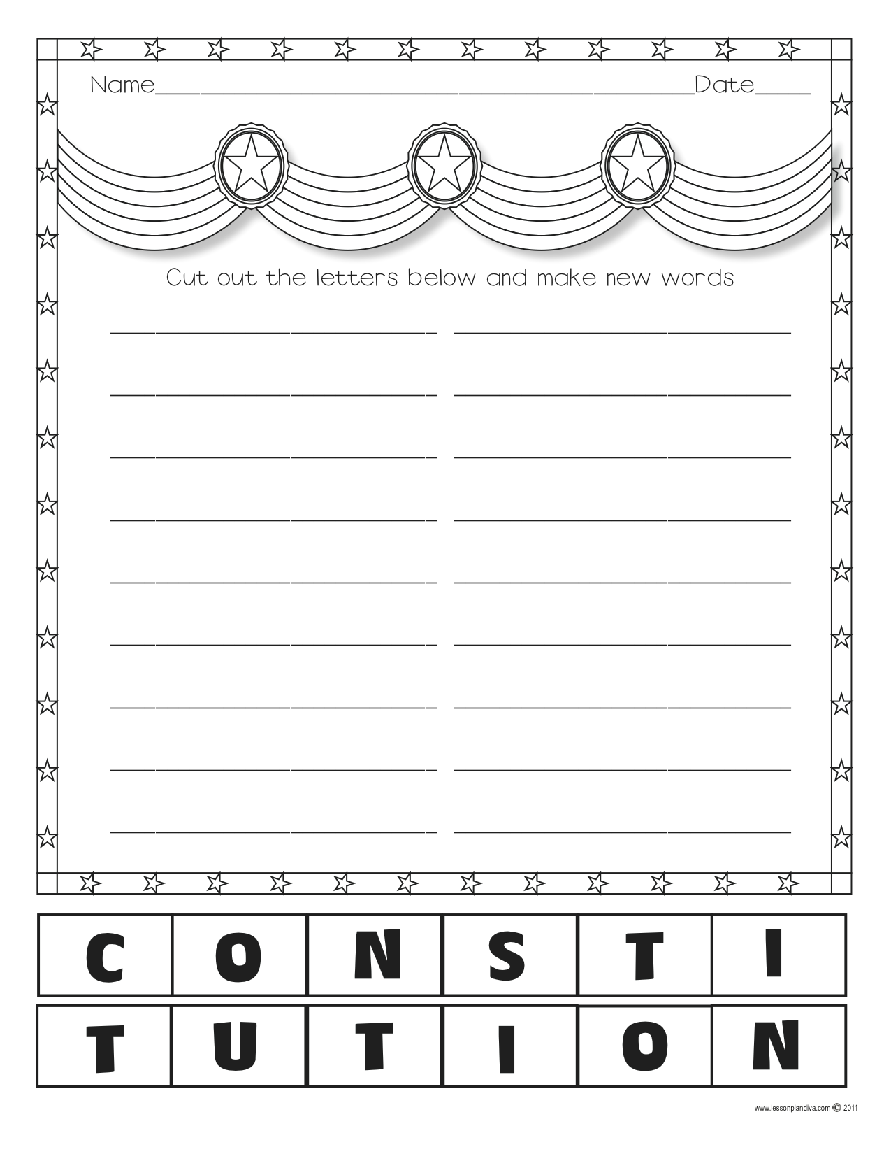 12 Preamble Scramble Worksheet Answers Worksheeto