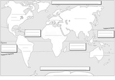 Evaluation CE1 Continents Et Oceans