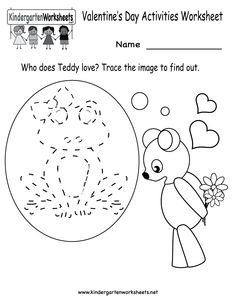 Free Printable Valentine Activity Worksheets