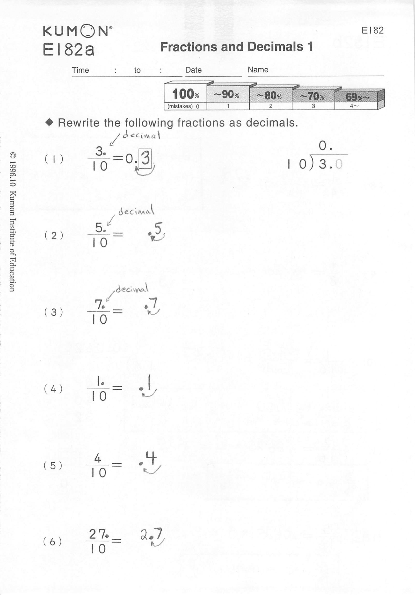 16 Kumon Math Worksheets PDF Worksheeto