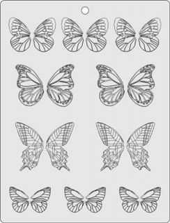 Chocolate Butterflies Template