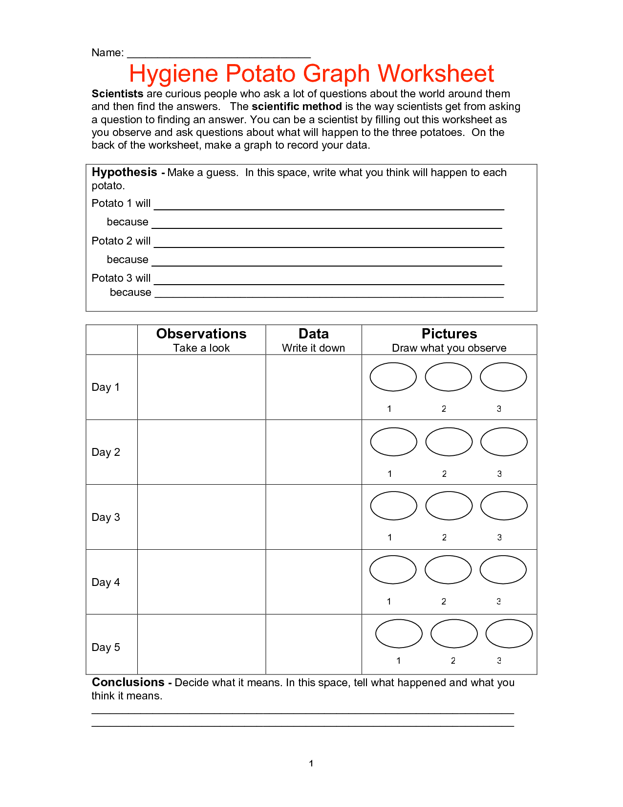 19 Printable Teen Hygiene Worksheets Worksheeto