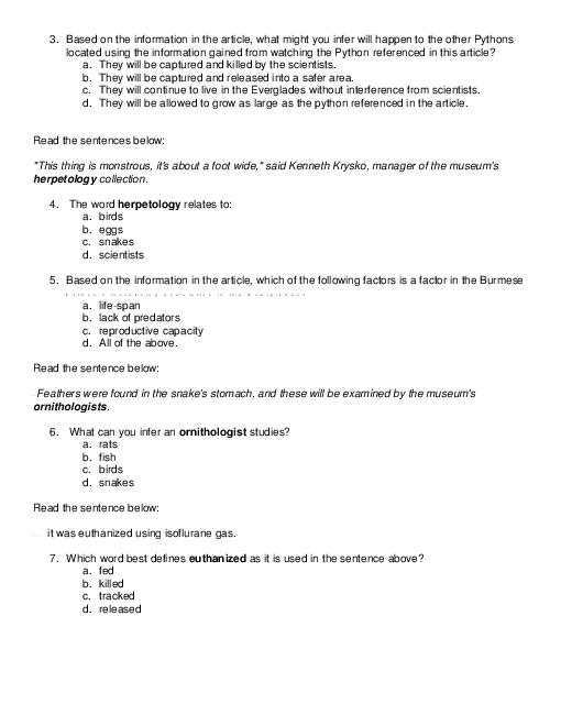 Making Inferences Worksheets 3rd Grade