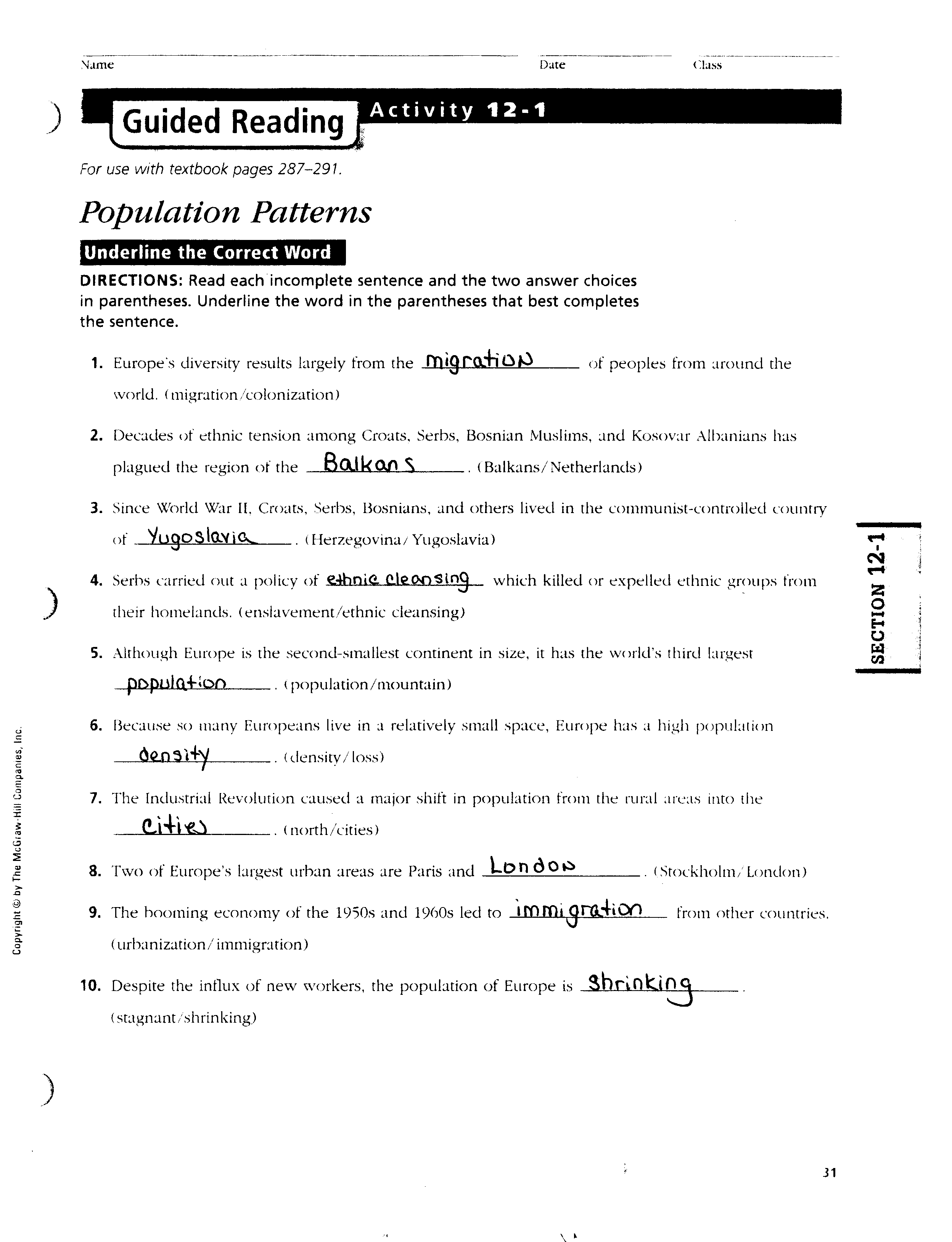 14 American Government Answer Key Worksheets Worksheeto