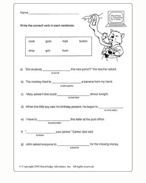 2nd Grade Language Arts Worksheets Printables